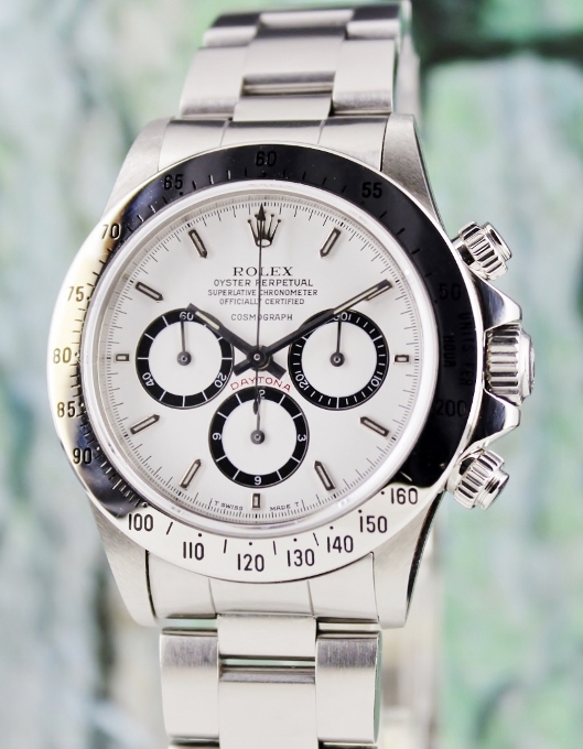 (image for) RARE ROLEX STAINLESS STEEL DAYTONA COSMOGRAPH "FLOATING INVERTED 6 DIAL" / 16520